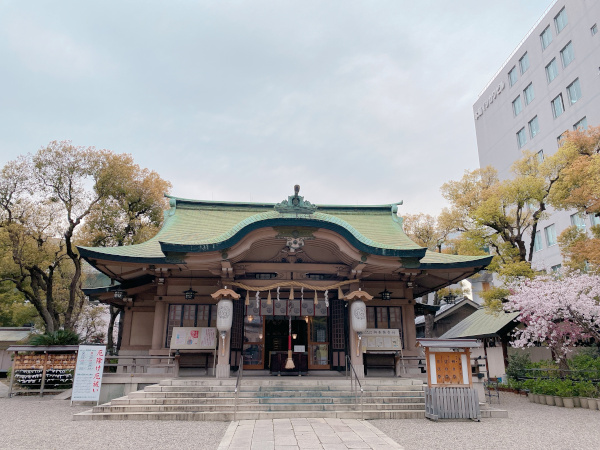 大阪　坐摩神社